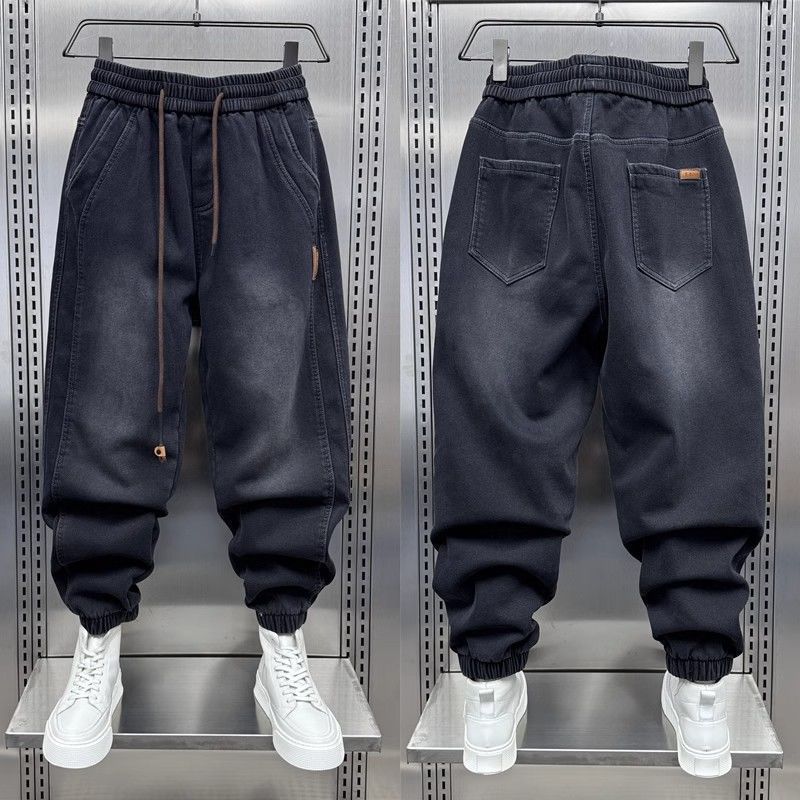 Streetwear Brand Joggers - Pakaian Bermerek Pria Denim Trendi Celana