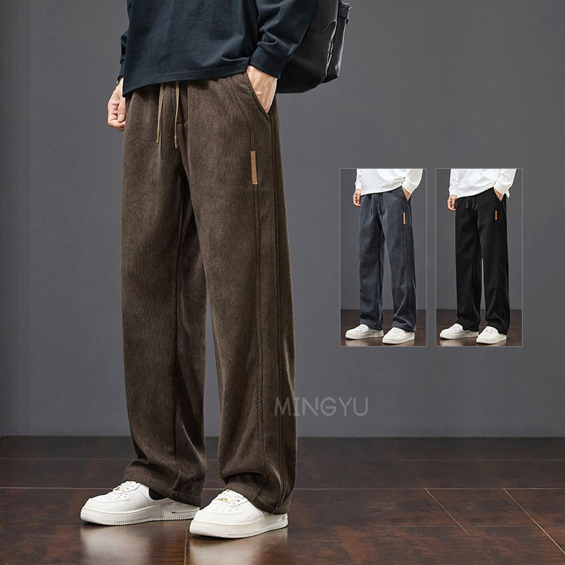 Celana Corduroy Musim Dingin B - Streetwear Brand Joggers ulasan dan harga